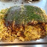 Hiroshima Fuu Okonomiyaki Yoshi - 野菜の旨味が麺に染み込んで美味しかったです