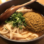 足柄古道万葉うどん - カレーうどん　大盛り