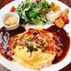 カフェ&バル 終日キラク - 料理写真:ランチプレート　オムハヤシ