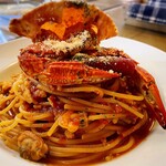 イタリア料理とお菓子の店 ハニワ - 渡蟹と浅利のアラビアータ