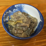 柿島屋 - 肉ぬた(酢味噌和え)