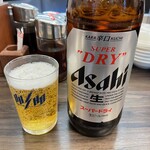 餃子の王将 - びんビール(大びん)