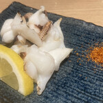 横浜すし好 - いかげそ焼き600円