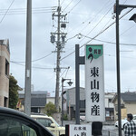 炭火焼うなぎ 東山物産 - 看板