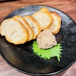 焼鳥 トリビアン - 自家製レバーパテ