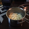 道の駅 滝宮 - 料理写真:うどんを茹でて