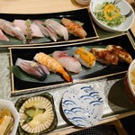 旬魚・鮨の店 あら浜 - 親方お薦め握り12貫寿司膳？だったかな（笑）