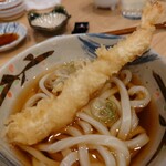 旬魚・鮨の店 あら浜 - ミニえび天うどん♪