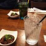 グリルキング - 柚子サワー×2  レモンサワー×2  飲みました