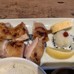 京都石塀小路豆ちゃ - 鶏肉の柚子胡椒焼き