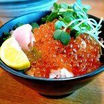 Taisioramendounoura - セットのイクラ丼