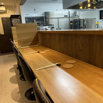 中国料理 jiu - カウンター席