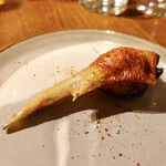 レストランユニック - ブーダンノワールを詰めた鶏手羽先のフリットハーフ1,100円