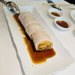 ヤウメイ - 揚げ湯葉と海老の腸粉