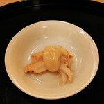 Nori Hide - 梅貝の炊き物　酢味噌和え