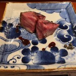 馳走 啐啄一十  - 【写真⑪】榊山牛イチボ(広島県熊野産、32ヶ月生体熟成、雌)