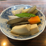 季節一品料理 藤原 - 煮物盛り合わせ