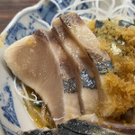 季節一品料理 藤原 - シマアジのきずし