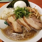 麺屋 六感堂 - 肉煮干（醤油）＋味玉