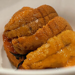 f - 雲丹と山内人参