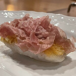 f - 甘鯛とクラテッロ