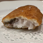 f - 黒ムツと山芋のフリット