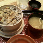 Ootoya - あさりのせいろご飯・味噌汁