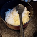 水の香里 - お櫃のご飯