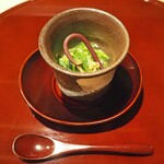 Omino - 旬菜と伊達鶏の温かいお浸し