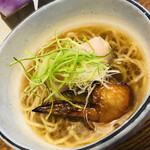 中華そば麦右衛門 - 2021年10月青唐辛子中華そば(*⁰▿⁰*)