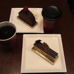 ラ ブティック ドゥ ジョエル・ロブション - コーヒーとケーキ