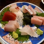 小割烹料理こっぽう - 刺身三種盛り