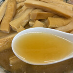 Kouyouken - 少し濁ったスープです。薄味かな・・・。