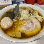 ラーメン星印 - 特製醤油らぁ麺R（ロックンロール）+麺大盛り ¥1300+100