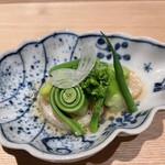 料理屋 稲家 - 【 タイラギ貝のあぶり 】