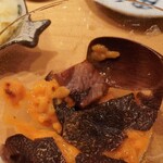 鮨 尚充 - まぐろかまうにご飯に黒トリュフ