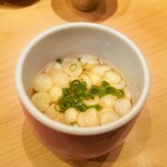 鮨 尚充 - のれそれスープ、天玉