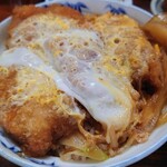 若美屋 - カツ丼 アップ