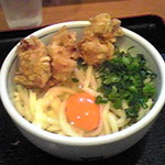 うつ輪 - とり天チーズ釜玉