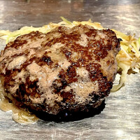 くずし鉄板 あばぐら 神田店 - 数量限定 黒毛和牛100%ハンバーグ御膳