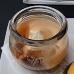 ル ミュゼ ドゥ アッシュ - のとミルクプリン断面