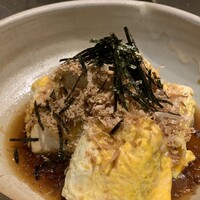 豆腐のステーキ オムレツ風