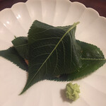 松川 - サクラマスと花山椒