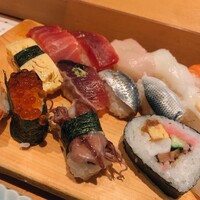 鮨政 西口店 - 大盛13貫のお寿司　これで税込1100円はお安いですね