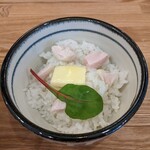 中華そば きなり - 鶏バターご飯