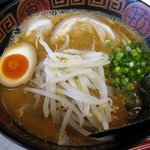 くるめラーメン - 味噌らーめん餃子セット（味噌らーめん）