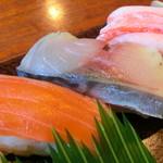 誠寿司 - 840円の「にぎり」ランチでも、ネタの種類は豊富!!!!