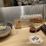 てんぷらと和食 山の上 - ワイン