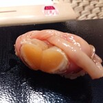 すし 良月 - 赤貝のヒモ