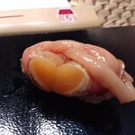 すし 良月 - 赤貝ヒモ